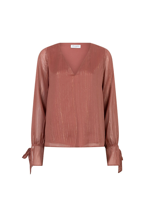 Lofty Manner Blouse Lora Rood - OAK Fashion Noordwolde