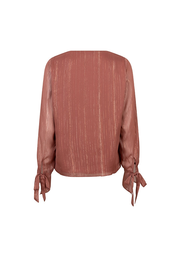 Lofty Manner Blouse Lora Rood - OAK Fashion Noordwolde