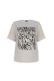 Lara T-shirt Bruin - OAK Fashion Noordwolde