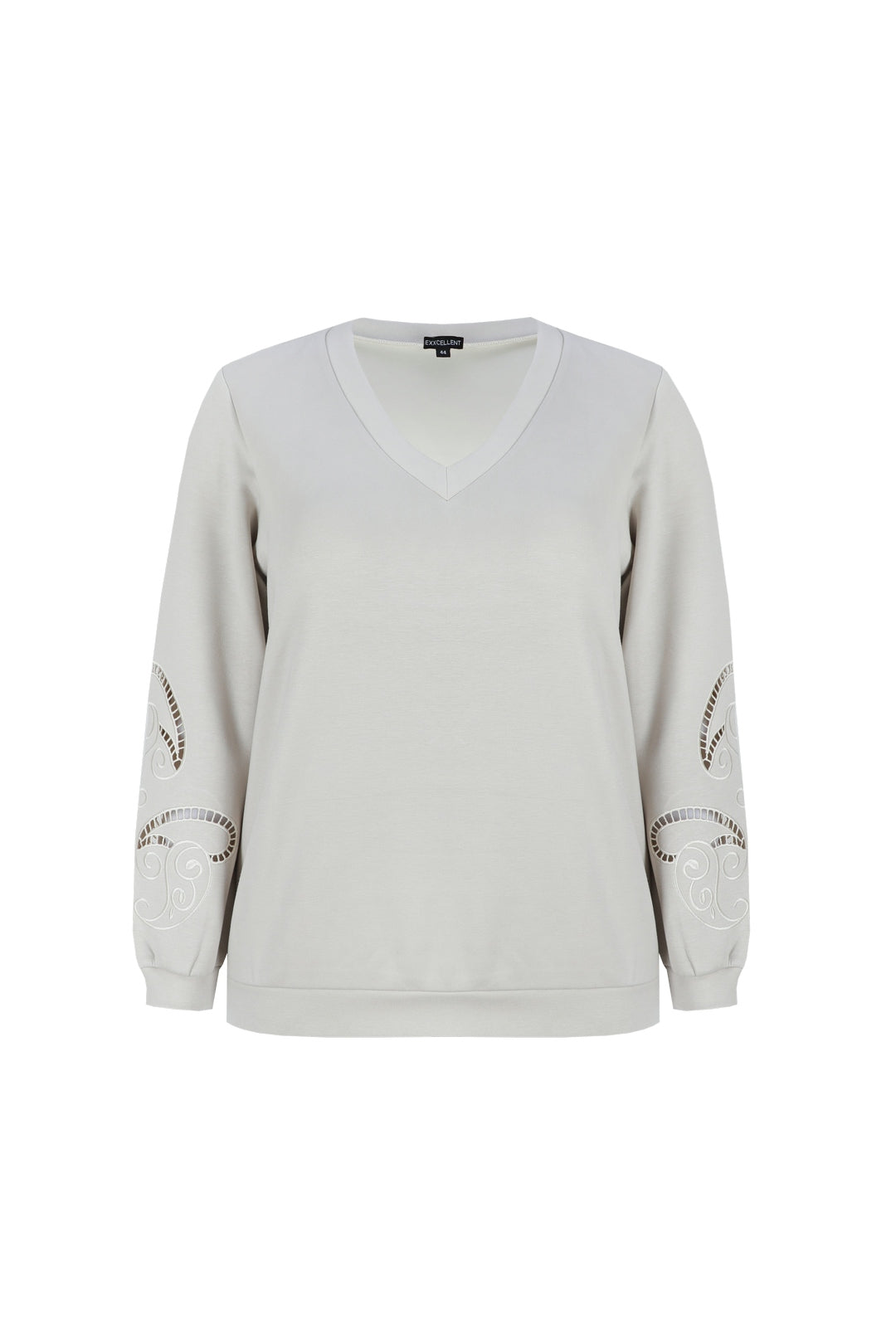 Exxcellent Sweater Fiene Bruin - OAK Fashion Noordwolde