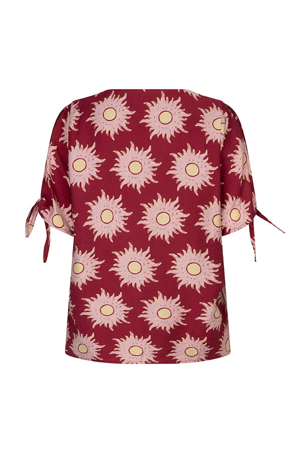 Lofty Manner Blouse Elowen Rood - OAK Fashion Noordwolde