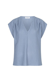Lofty Manner Top Elian Blauw - OAK Fashion Noordwolde