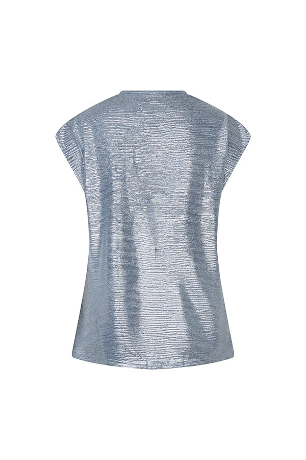 Lofty Manner Top Elian Blauw - OAK Fashion Noordwolde