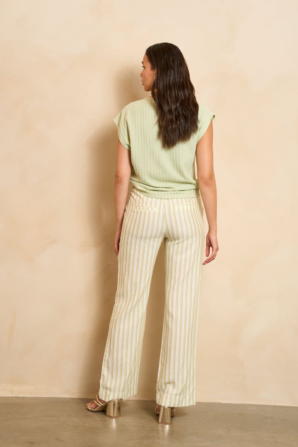 Lofty Manner Top Elian Groen - OAK Fashion Noordwolde