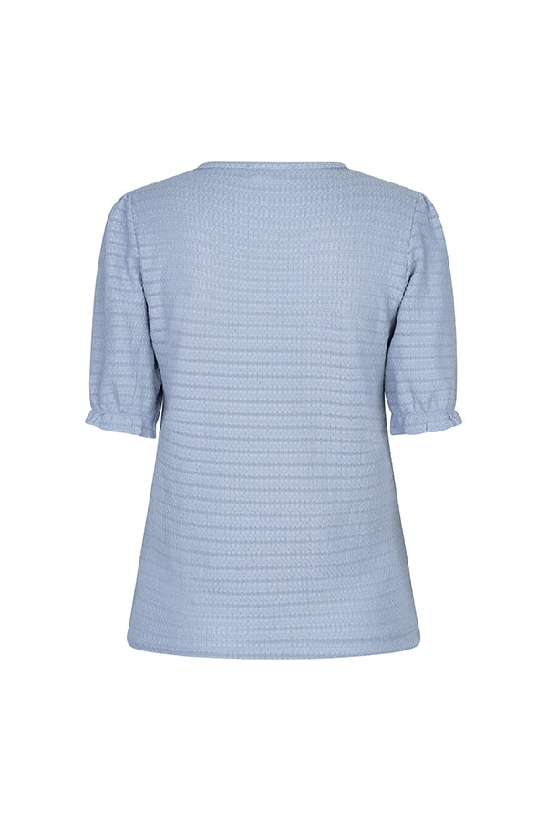 Lofty Manner Top Jules Blauw - OAK Fashion Noordwolde