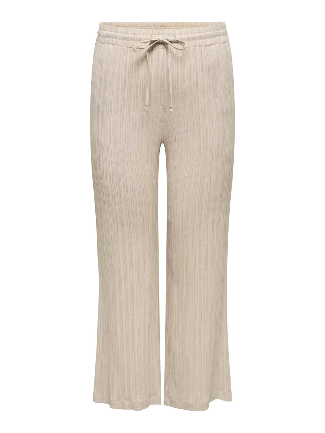 Carmakoma Pantalon Carmunich Crinkle Grijs - OAK Fashion Noordwolde