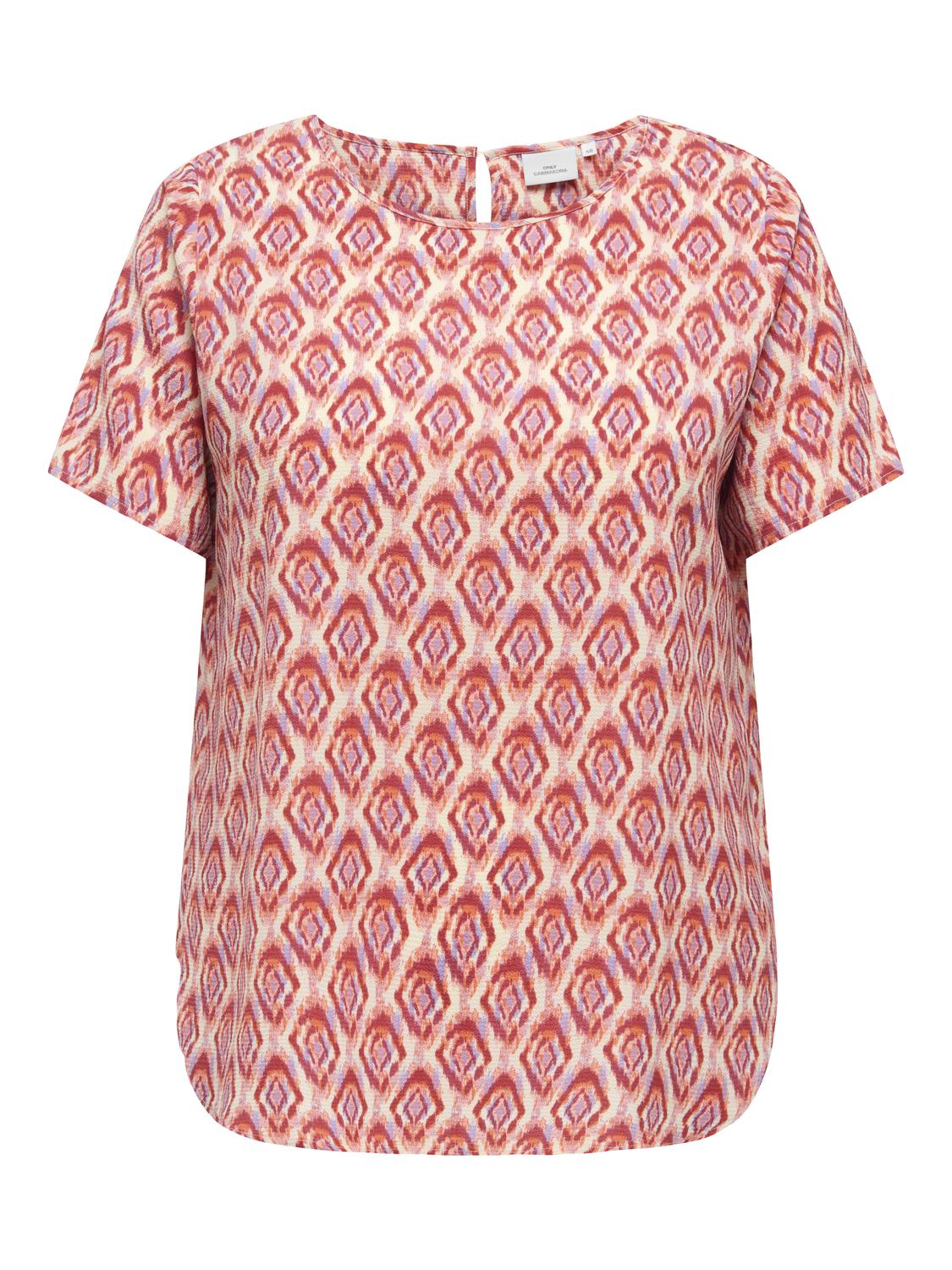 Carmakoma Top Carvica Rood - OAK Fashion Noordwolde