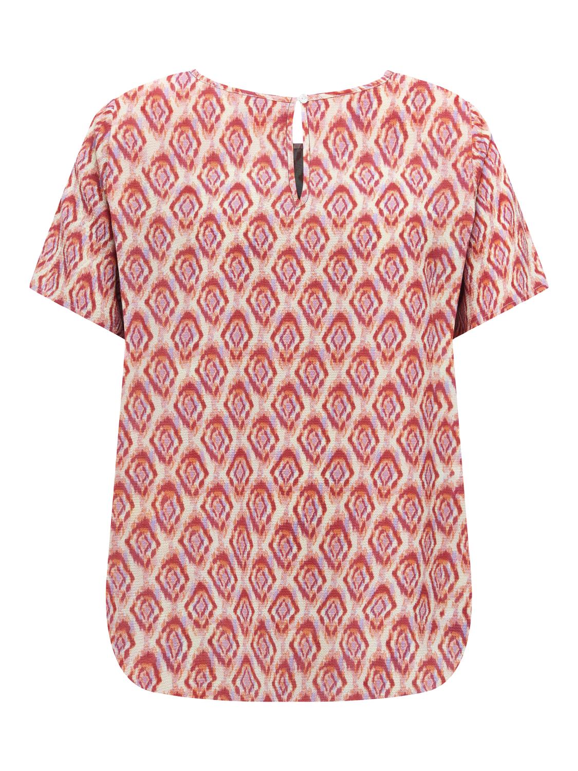 Carmakoma Top Carvica Rood - OAK Fashion Noordwolde