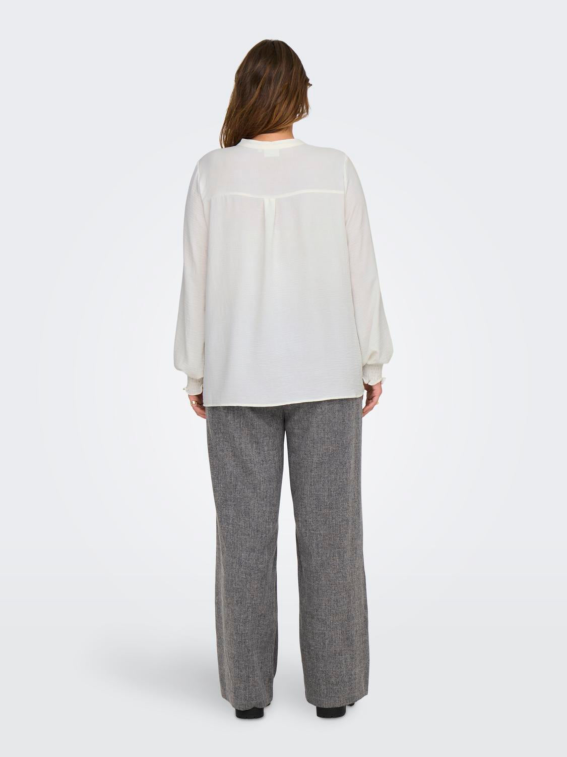 Carmakoma Top Carmetta Wit - OAK Fashion Noordwolde