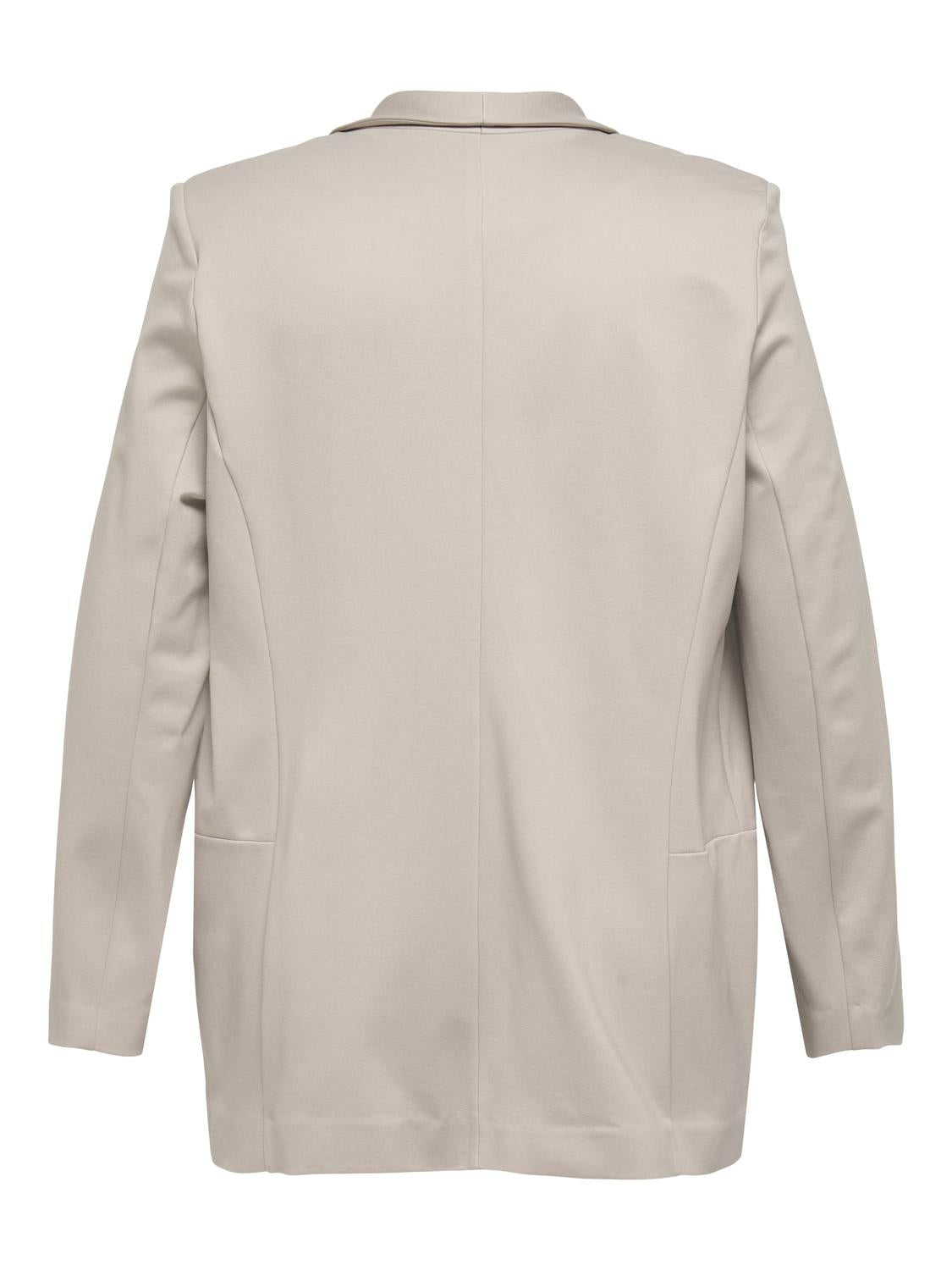 Carmakoma CARPOPTRASH-ELLY LIFE L/S BLAZER TLR Grijs - OAK Fashion Noordwolde