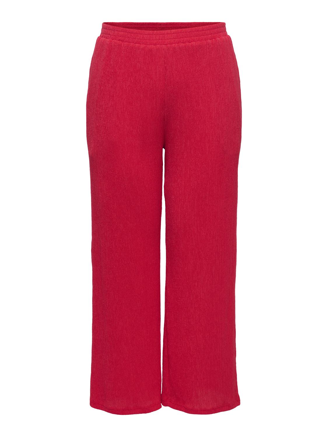 Carmakoma CARANNA LIFE PANTS JRS Rood - OAK Fashion Noordwolde