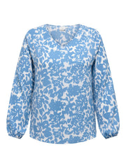 Carmakoma Top Carvica Blauw - OAK Fashion Noordwolde