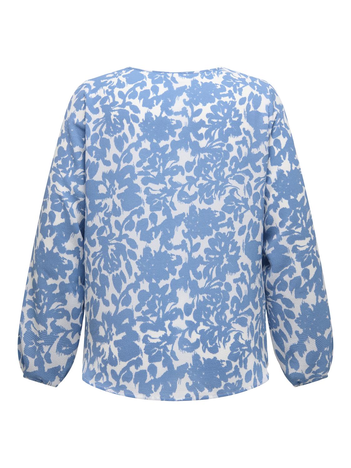 Carmakoma Top Carvica Blauw - OAK Fashion Noordwolde
