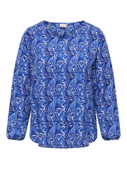 Carmakoma Top Carvica Blauw - OAK Fashion Noordwolde