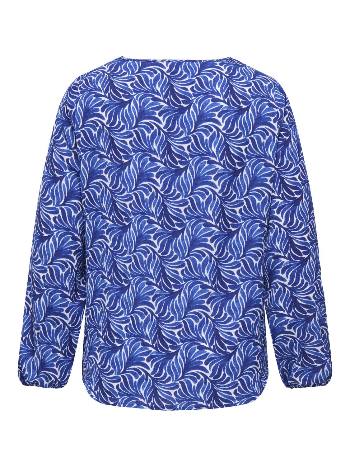 Carmakoma Top Carvica Blauw - OAK Fashion Noordwolde