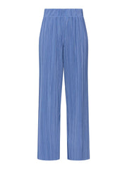 Carmakoma CARRAVENNA PLISSE PANT JRS NOOS Blauw - OAK Fashion Noordwolde