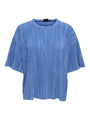 Carmakoma CARRAVENNA S/S PLISSE TOP JRS NOOS