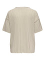 Carmakoma CARRAVENNA S/S PLISSE TOP JRS NOOS - alternate