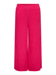 Carmakoma CARREINA STRUCTURE PANT JRS Roze - OAK Fashion Noordwolde
