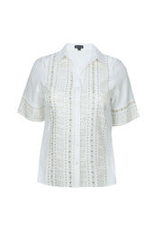Exxcellent Blouse Bexley Wit - OAK Fashion Noordwolde