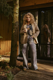 Exxcellent Kristen blazer Bruin - OAK Fashion Noordwolde