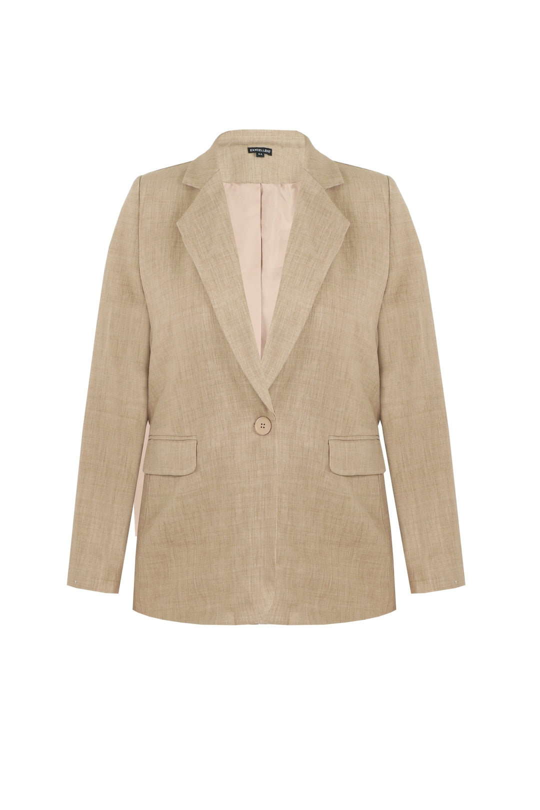 Exxcellent Kristen blazer Bruin - OAK Fashion Noordwolde