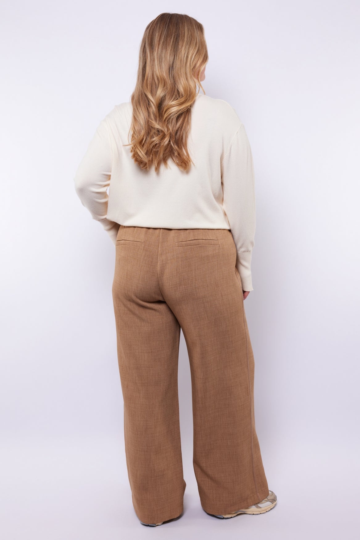 Exxcellent Lauren pants Bruin - OAK Fashion Noordwolde