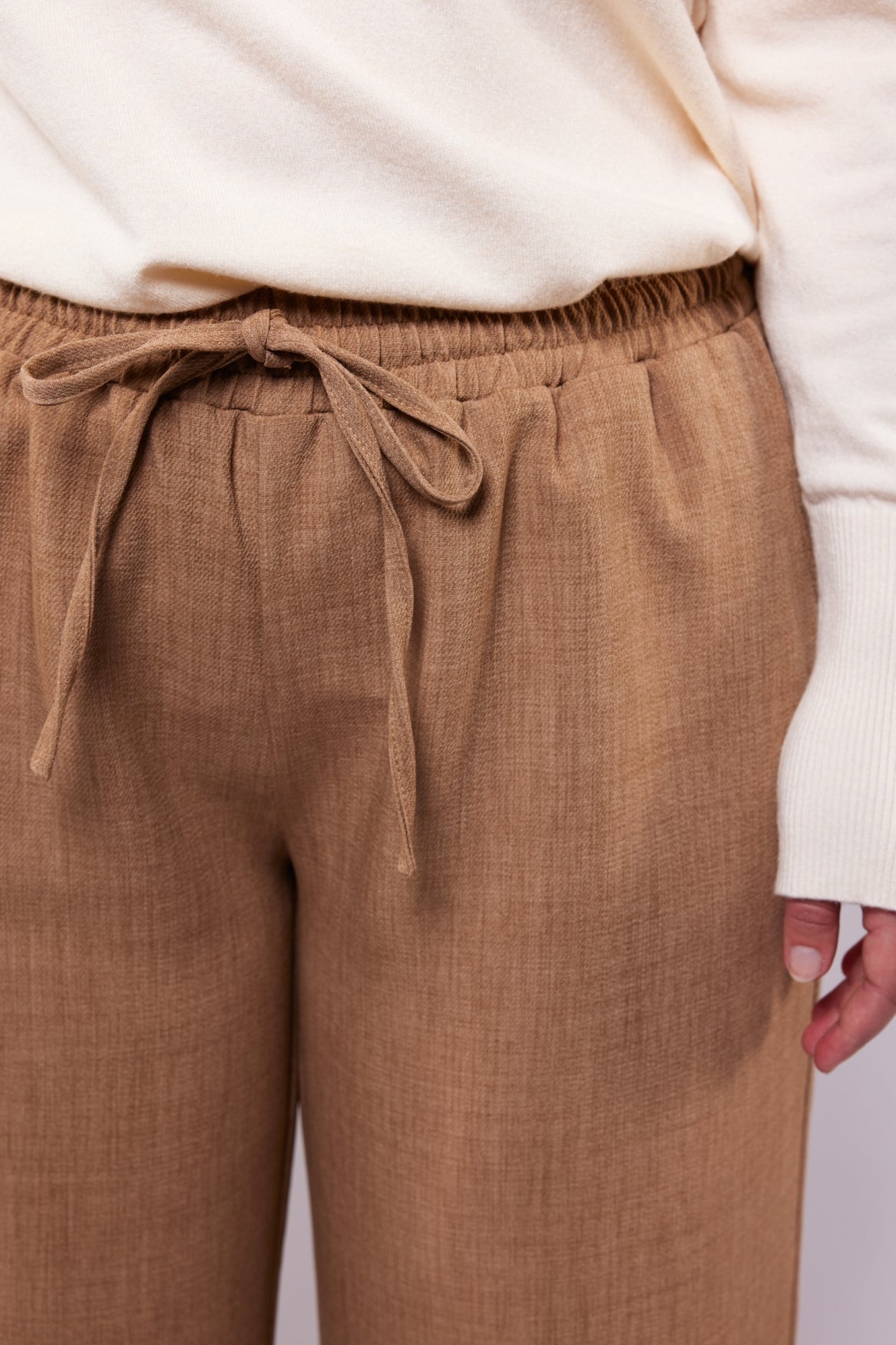 Lauren pants Bruin - OAK Fashion Noordwolde