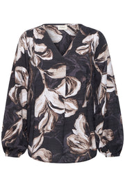 Fransa FRARIANA BL 4 HP FLORAL NON COLOUR - OAK Fashion Noordwolde