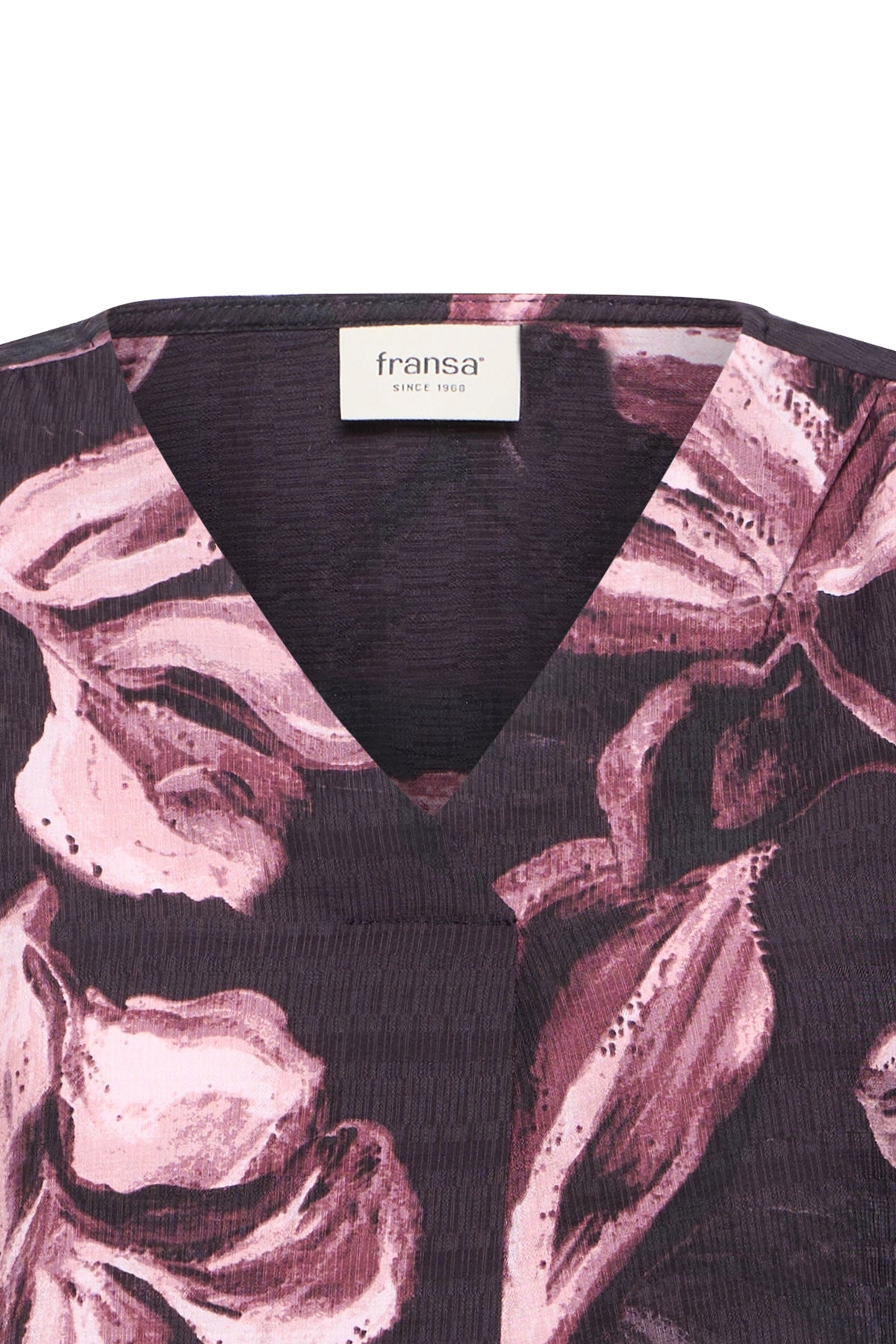Fransa FRARIANA BL 4 HP FLORAL PEACHSKIN - OAK Fashion Noordwolde
