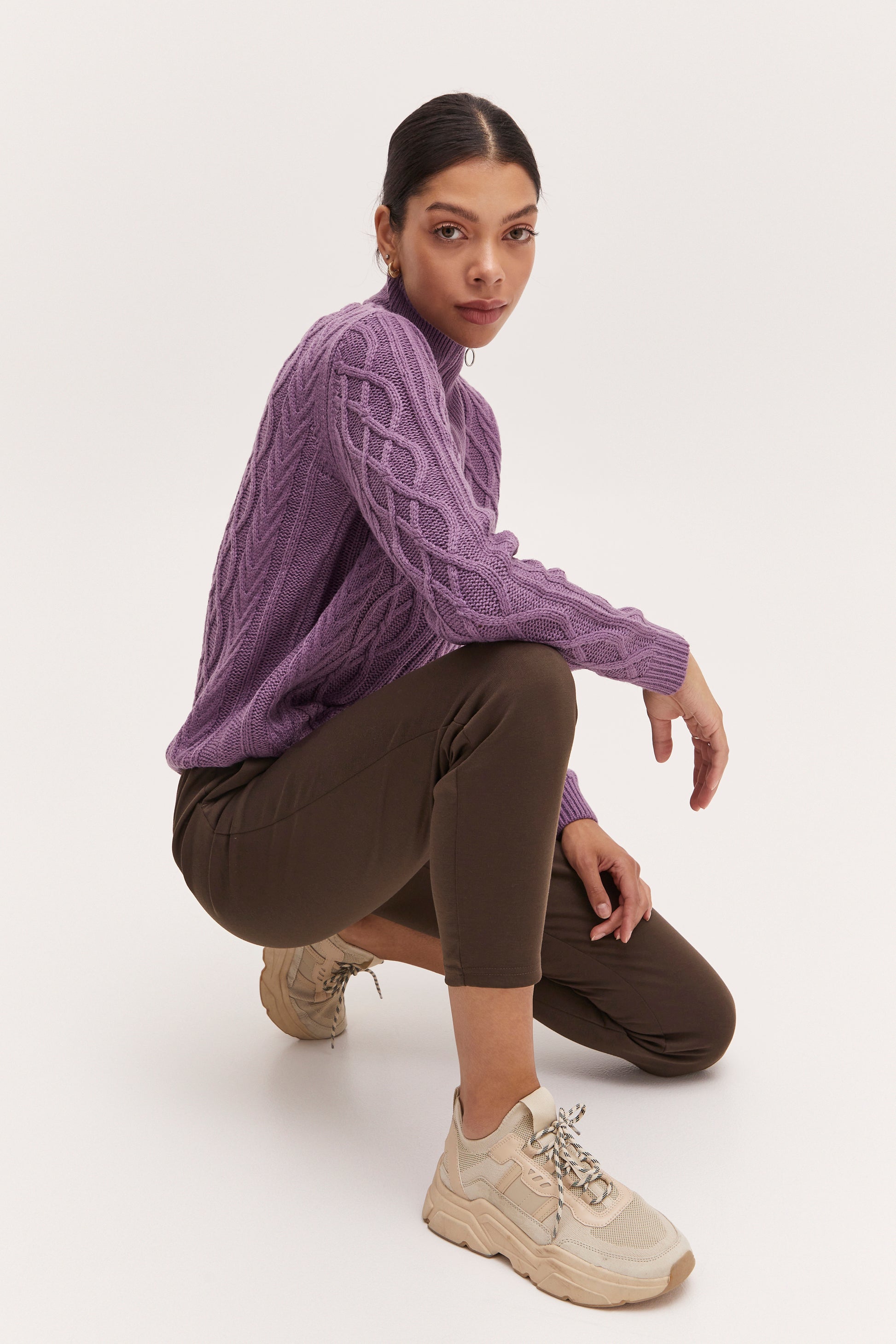 B. Young RIZETTA CROP PANTS Java - OAK Fashion Noordwolde
