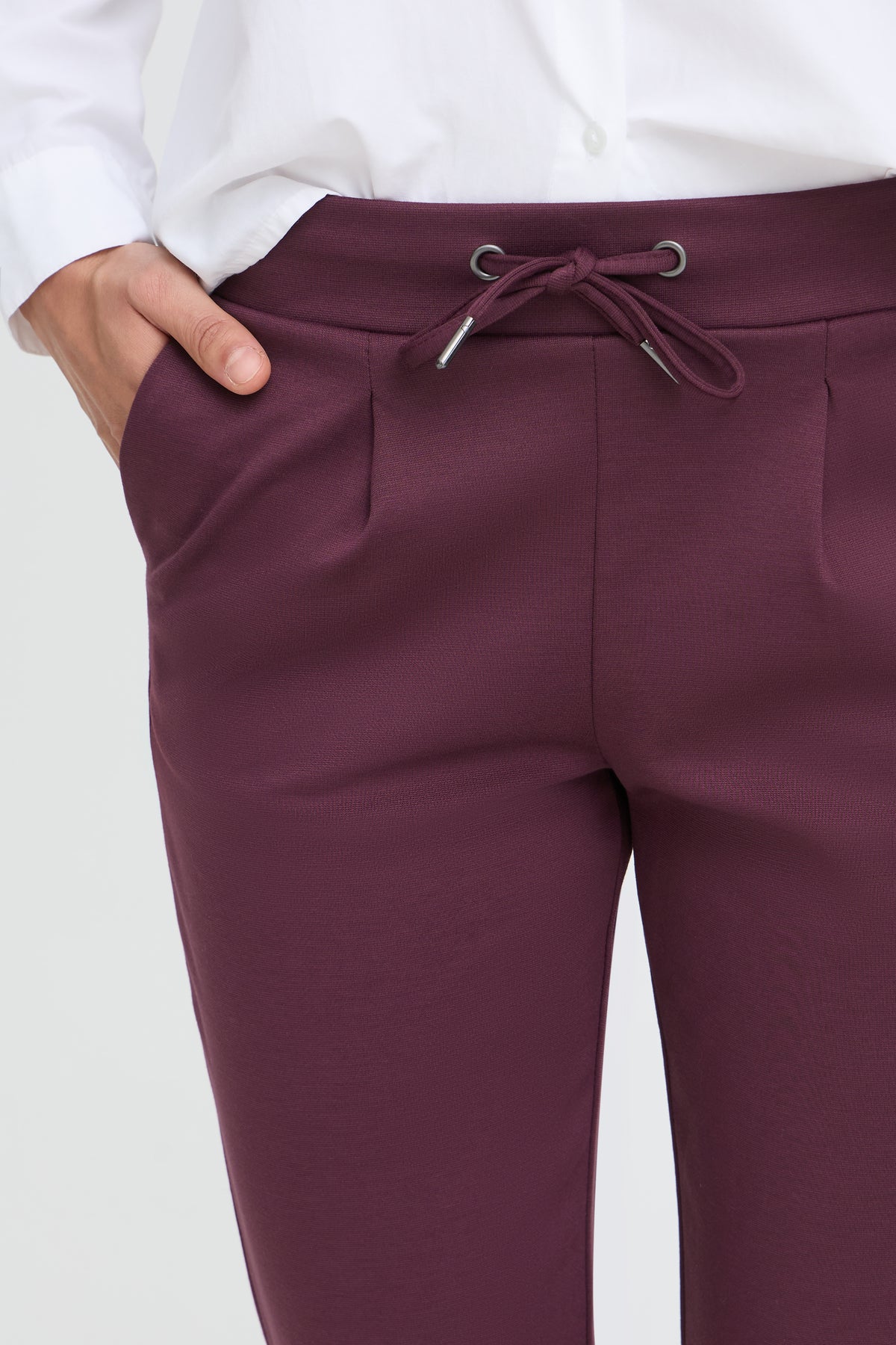 B. Young RIZETTA CROP PANTS Fig - OAK Fashion Noordwolde
