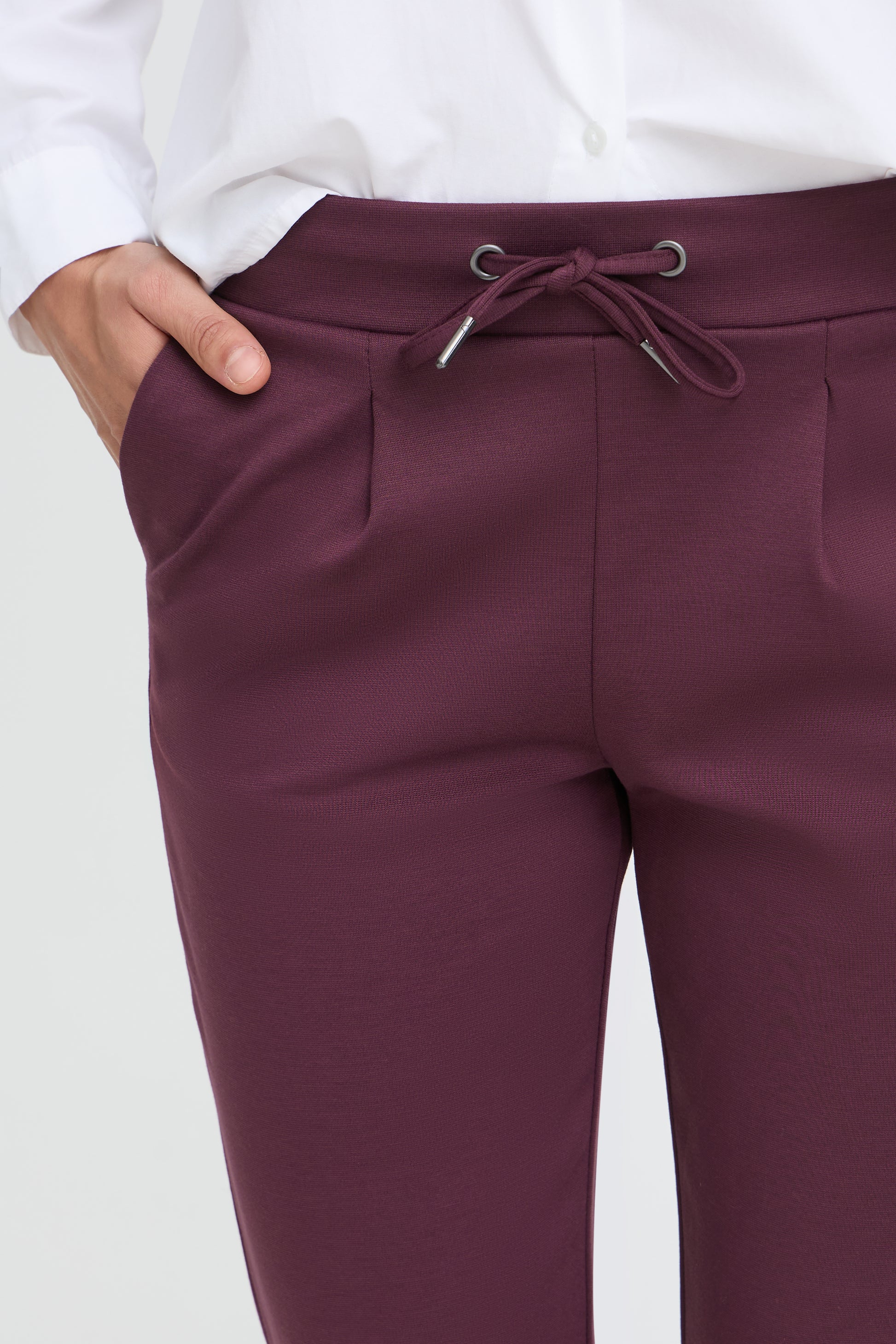 B. Young RIZETTA CROP PANTS Fig - OAK Fashion Noordwolde