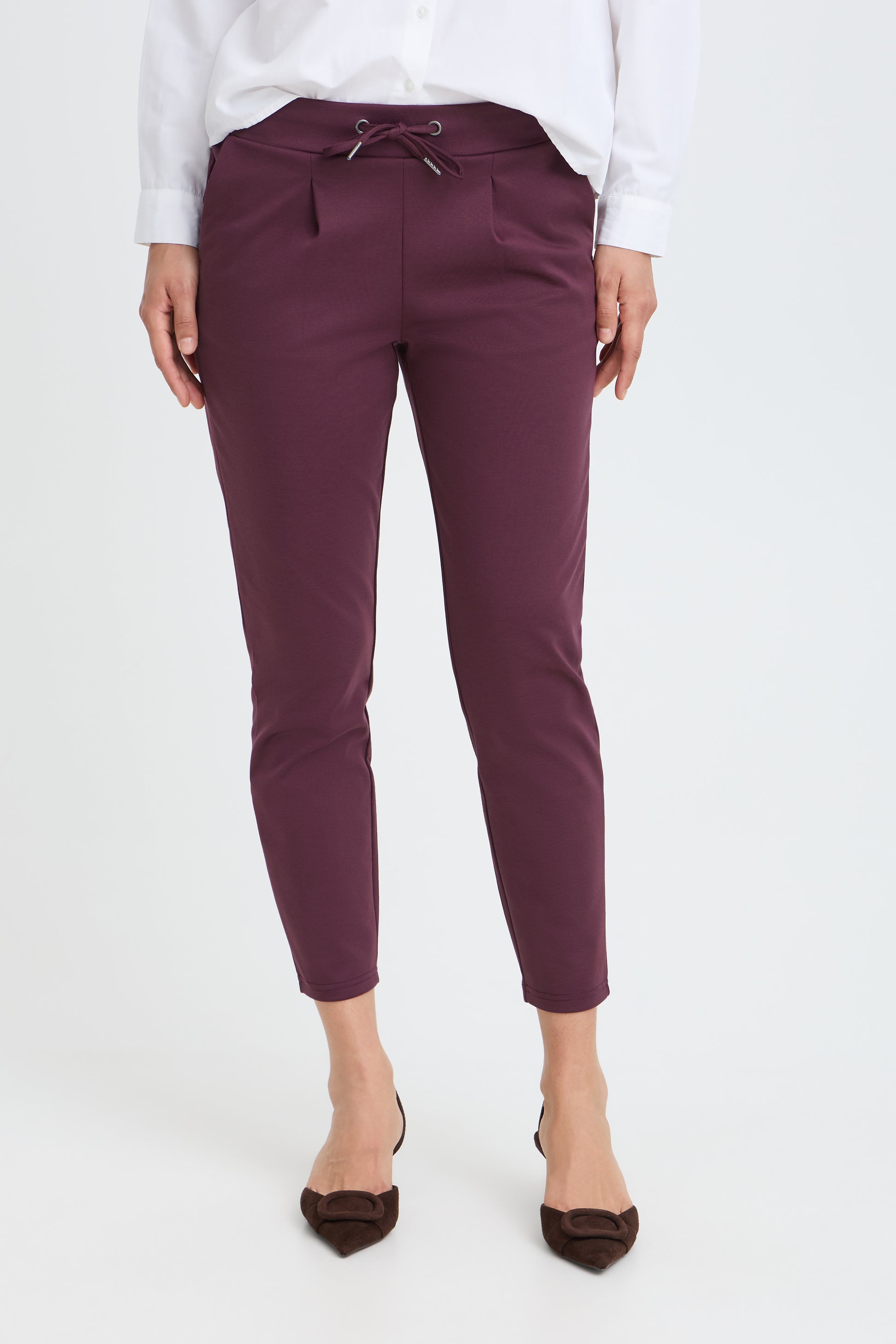 B. Young RIZETTA CROP PANTS Fig - OAK Fashion Noordwolde