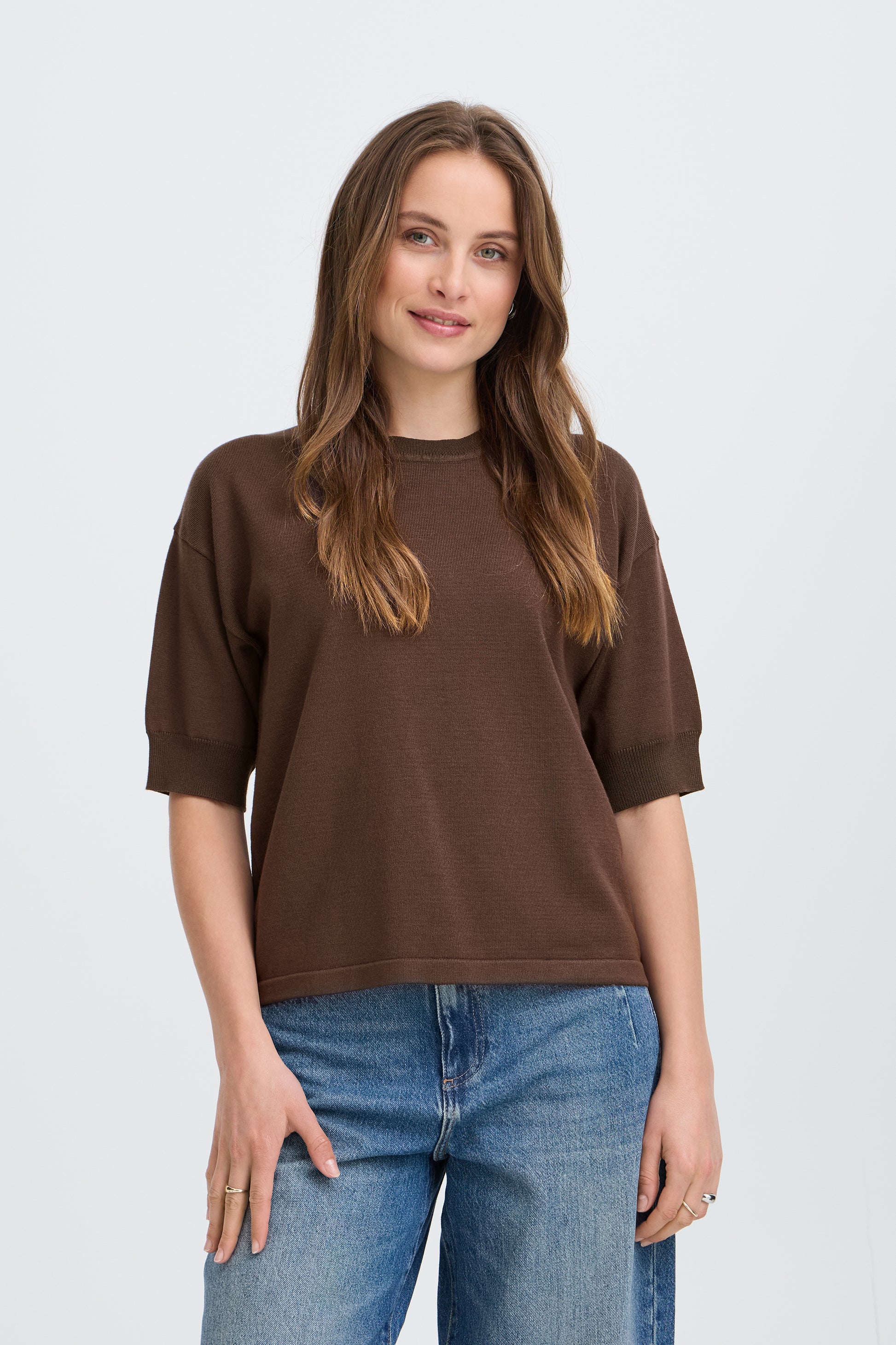 B. Young BYMMORLA TSHIRT Java - OAK Fashion Noordwolde