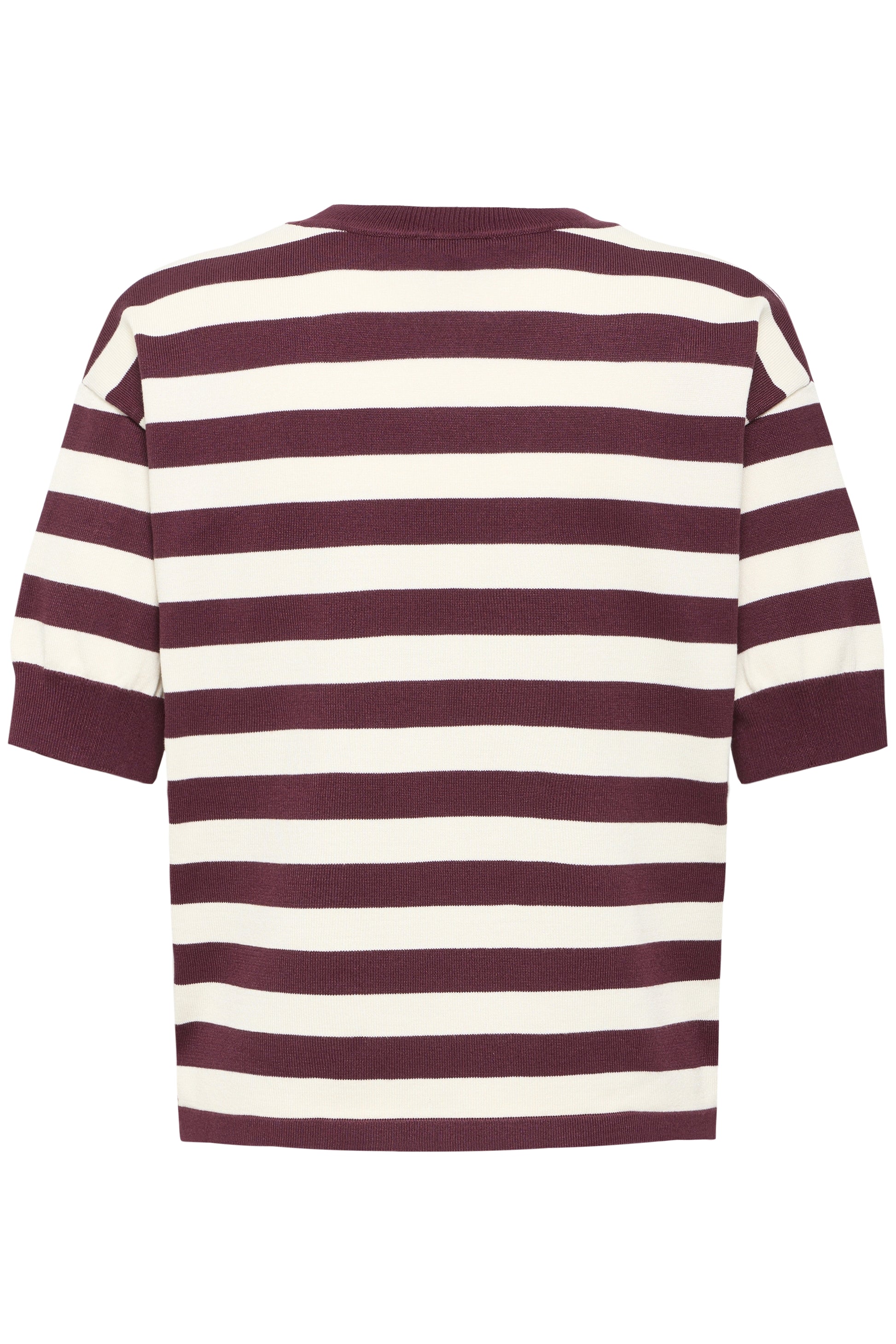 B. Young BYMMORLA TSHIRT FIG/BIRCH STRIPE - OAK Fashion Noordwolde