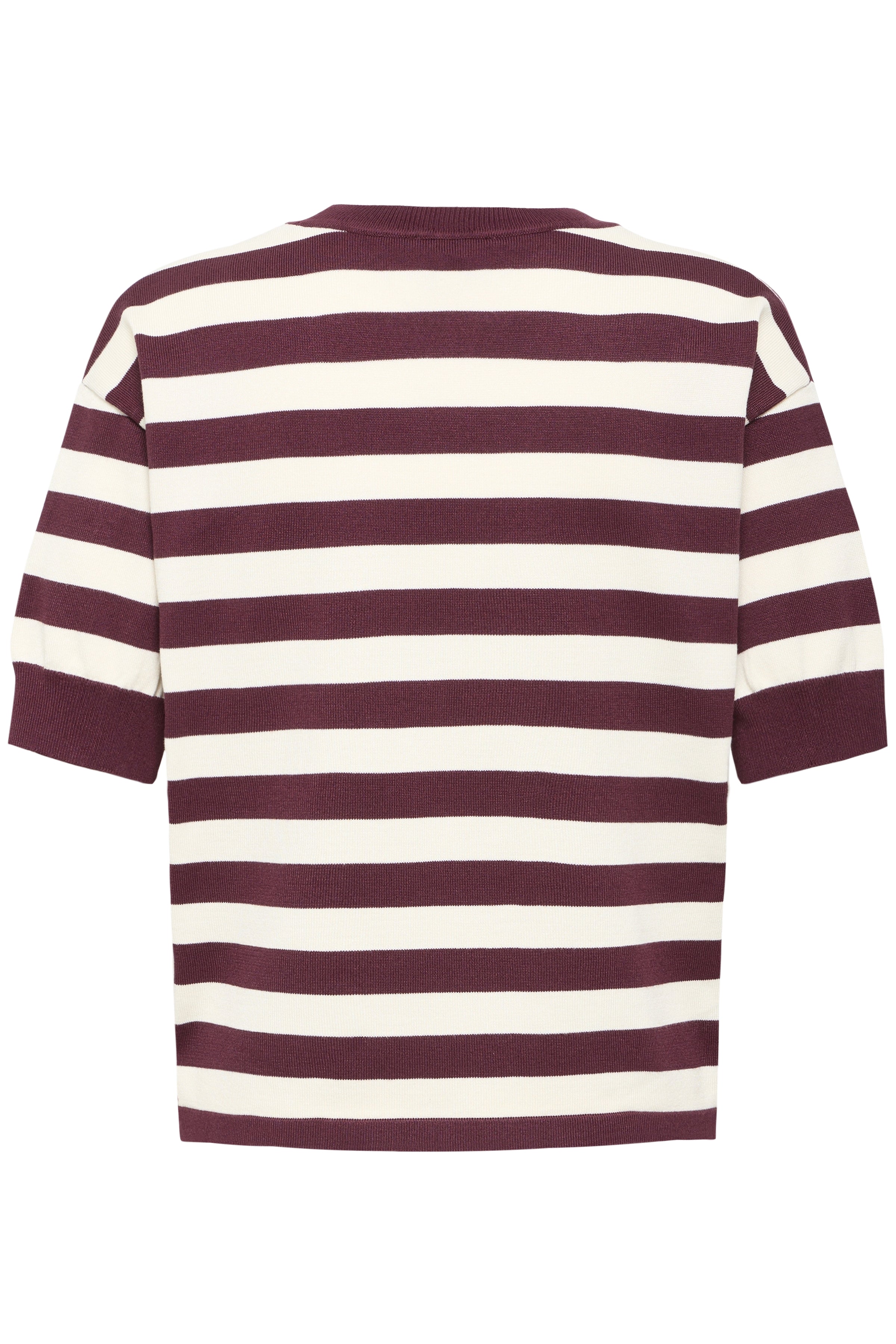 B. Young BYMMORLA TSHIRT FIG/BIRCH STRIPE - OAK Fashion Noordwolde