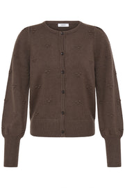 B. Young BYMANINA STRUCTURE CARDIGAN Java Melange - OAK Fashion Noordwolde