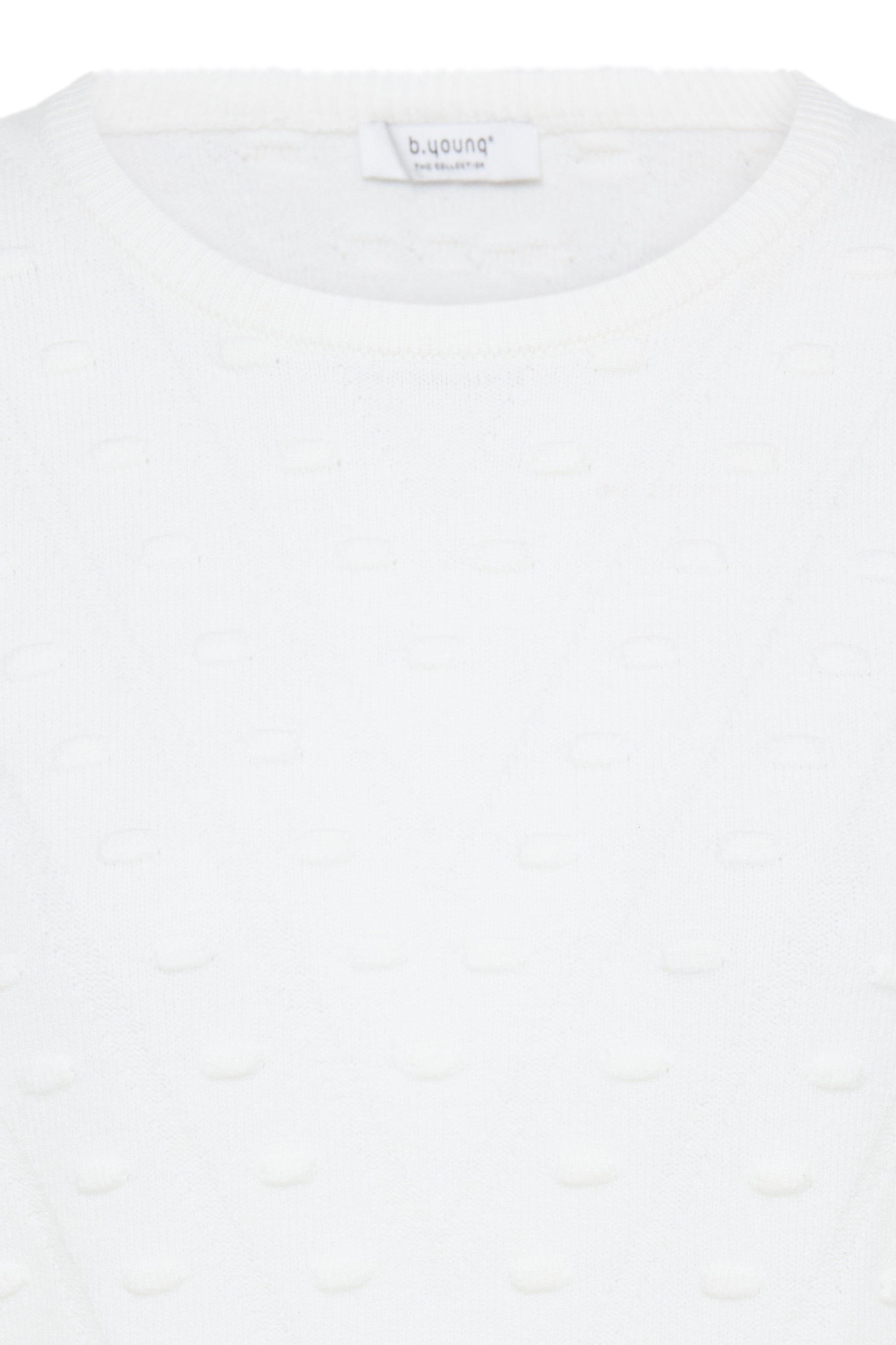 B. Young BYMANINA STRUCTURE JUMPER Marshmallow - OAK Fashion Noordwolde