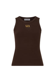 Lofty Manner Top Esra Bruin - OAK Fashion Noordwolde