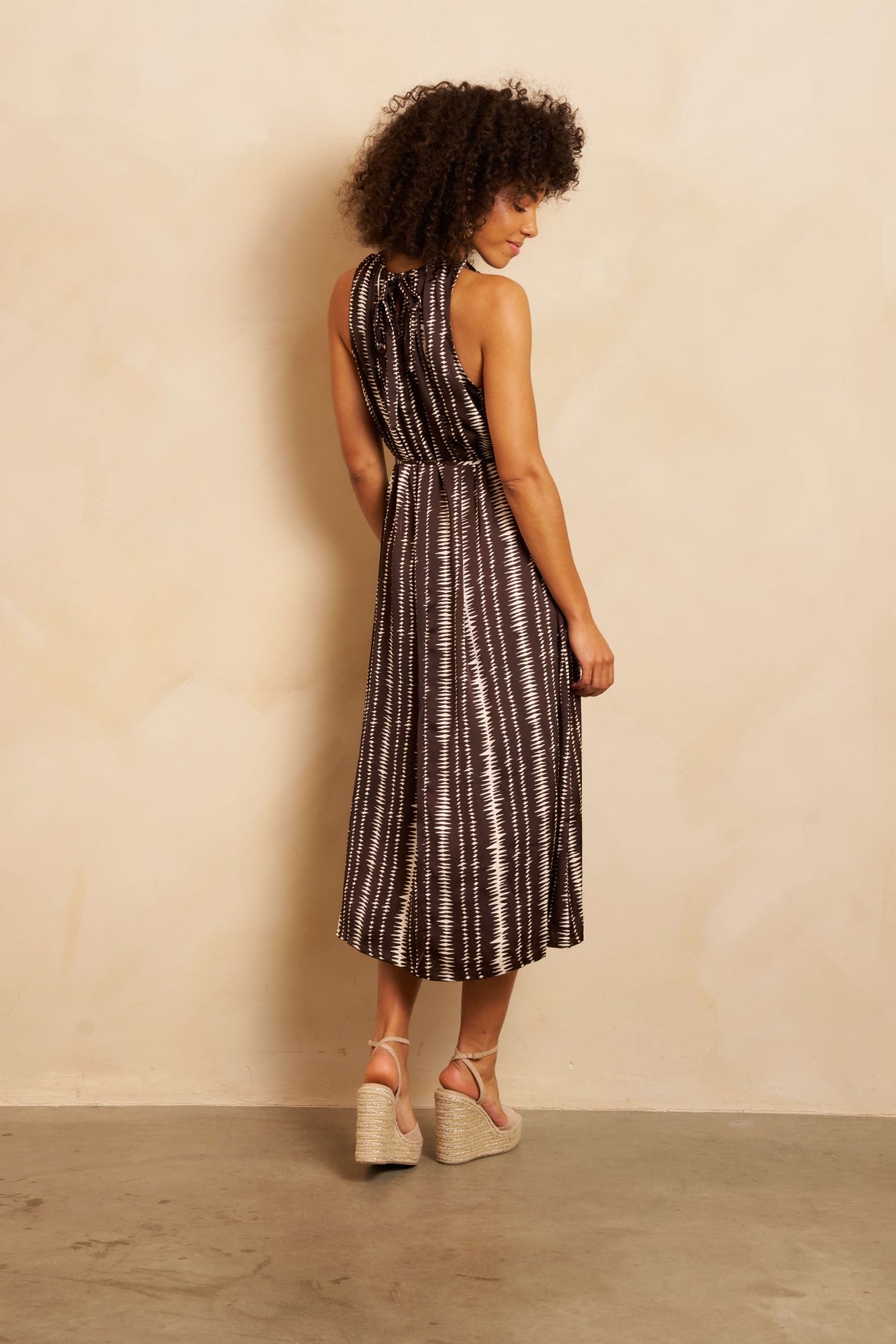 Lofty Manner Dress Rox Bruin - OAK Fashion Noordwolde