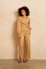 Lofty Manner Trouser Jille Bruin - OAK Fashion Noordwolde