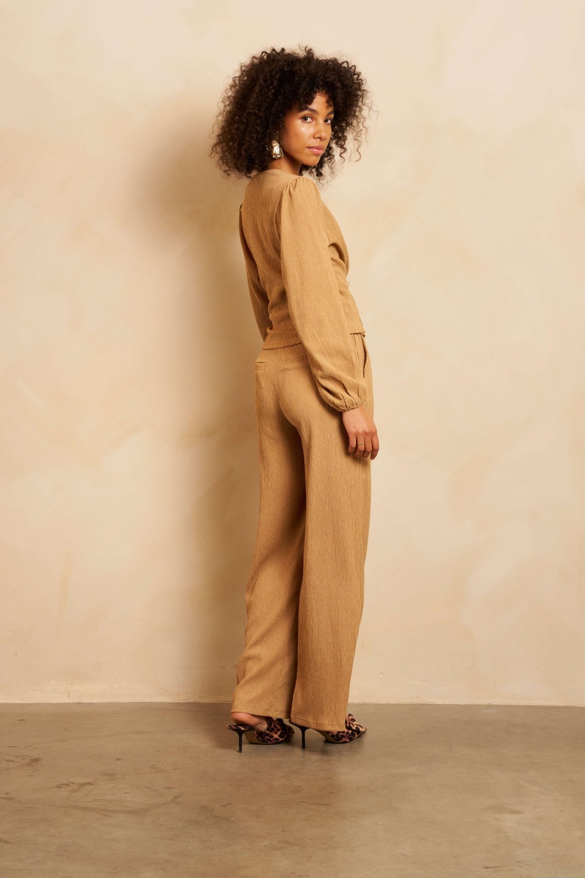 Lofty Manner Trouser Jille Bruin - OAK Fashion Noordwolde