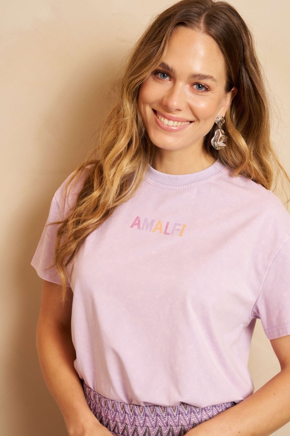 Lofty Manner T-shirt Charlie Paars - OAK Fashion Noordwolde