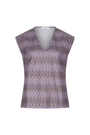 Lofty Manner Top Tessa Paars - OAK Fashion Noordwolde