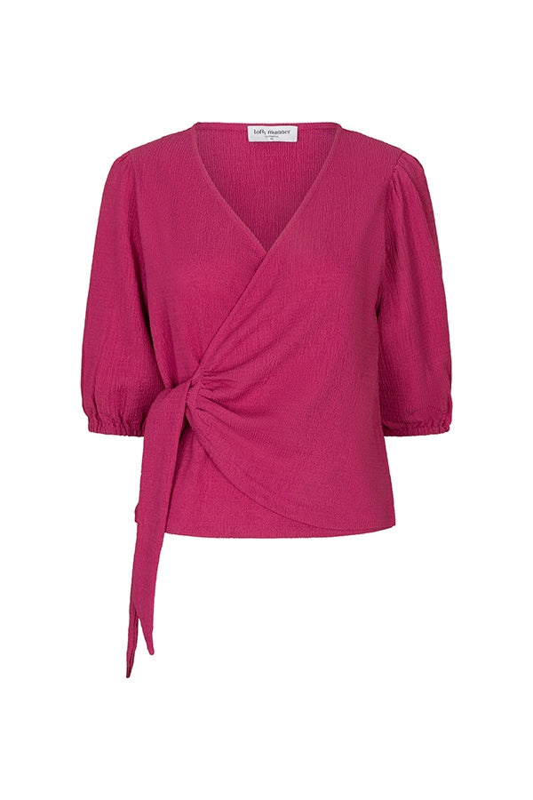 Lofty Manner Top Juliana Paars - OAK Fashion Noordwolde