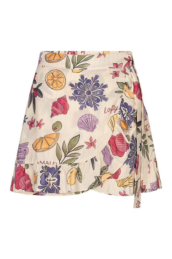 Lofty Manner Skort Sandy Multi Color - OAK Fashion Noordwolde