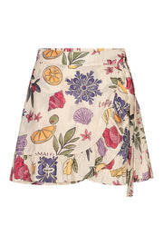 Lofty Manner Skort Sandy Multi Color - OAK Fashion Noordwolde