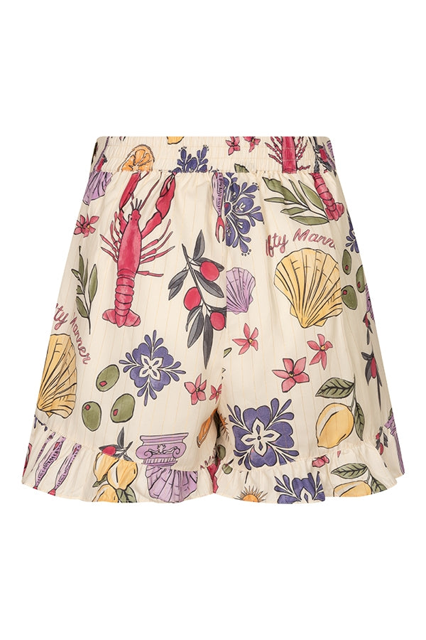 Lofty Manner Skort Sandy Multi Color - OAK Fashion Noordwolde
