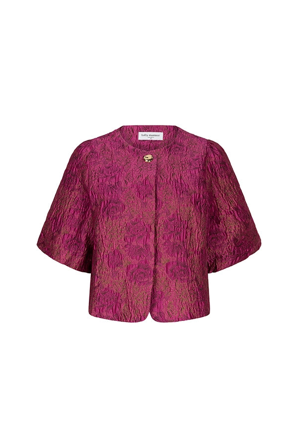 Lofty Manner Jacket Gianna Paars - OAK Fashion Noordwolde